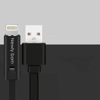 HKM-175379 1.5m USB Data Cable for Fast Charging and Data Transfer - Compatible with iPhone and Android Devices