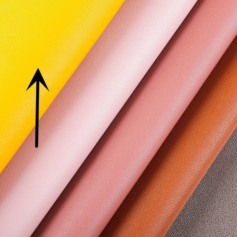 HKM-175827 Thick PVC Double-Sided Artificial Leather Table Mat in Various Colors