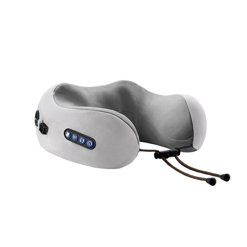 HKM-175955 Rechargeable Multifunctional Cervical Massage Pillow with Infrared Therapy and Mechanical Massage
