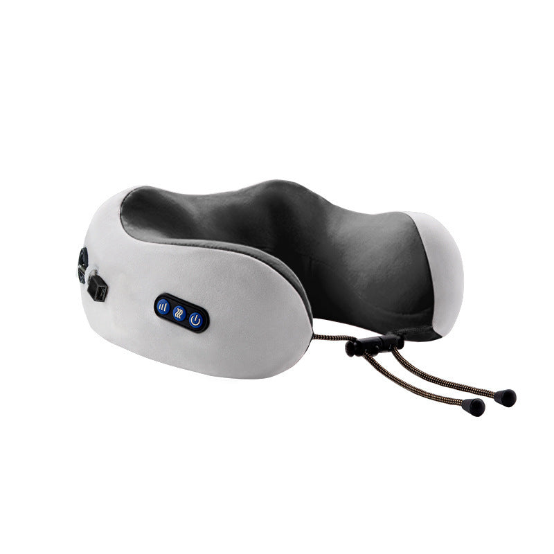 HKM-175955 Rechargeable Multifunctional Cervical Massage Pillow with Infrared Therapy and Mechanical Massage