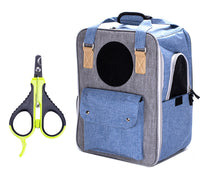HKM-176339 Large-capacity Breathable Canvas Backpack for Outdoor Use - Available in Warm Orange, Naive Blue, and Vibrant Green