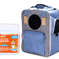 HKM-176339 Large-capacity Breathable Canvas Backpack for Outdoor Use - Available in Warm Orange, Naive Blue, and Vibrant Green