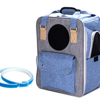 HKM-176339 Large-capacity Breathable Canvas Backpack for Outdoor Use - Available in Warm Orange, Naive Blue, and Vibrant Green
