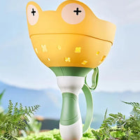 HKM-176403 String Pull Frog Flying Saucer Launcher - Outdoor Flying Toy for Kids Age 5 and Up