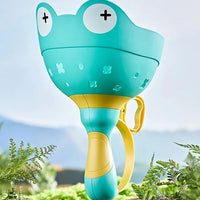 HKM-176403 String Pull Frog Flying Saucer Launcher - Outdoor Flying Toy for Kids Age 5 and Up