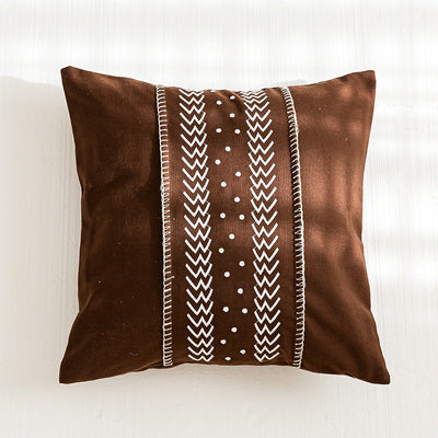 HKM-176531 Moroccan Ethnic Handmade Cotton Throw Pillow Cover - Bohemian Style, Various Sizes