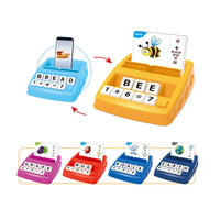 HKM-176723 2-in-1 Educational Letters and Math Learning Set for Preschoolers - Interactive Vocabulary Game