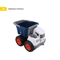 HKM-176787 Mini Plastic Dump Truck Toy for Kids - Construction Vehicle for Ages 2 to 7