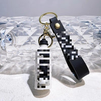 HKM-176979 Cute Energy Drink Bottle Keychain Charm for Bags and Keys, Unisex PVC Silicone Pendant, Fun Gift for All Ages