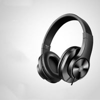 HKM-177043 Wired Head-Mounted Headphones with Microphone and Noise-Cancelling Feature
