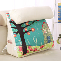 HKM-177363 Cartoon Triangle Neck Protection Pillow - Removable and Washable for Cozy Bedroom Comfort