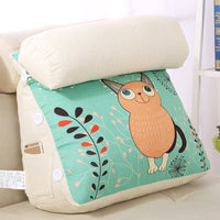 HKM-177363 Cartoon Triangle Neck Protection Pillow - Removable and Washable for Cozy Bedroom Comfort