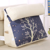 HKM-177363 Cartoon Triangle Neck Protection Pillow - Removable and Washable for Cozy Bedroom Comfort