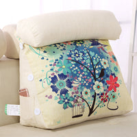 HKM-177363 Cartoon Triangle Neck Protection Pillow - Removable and Washable for Cozy Bedroom Comfort