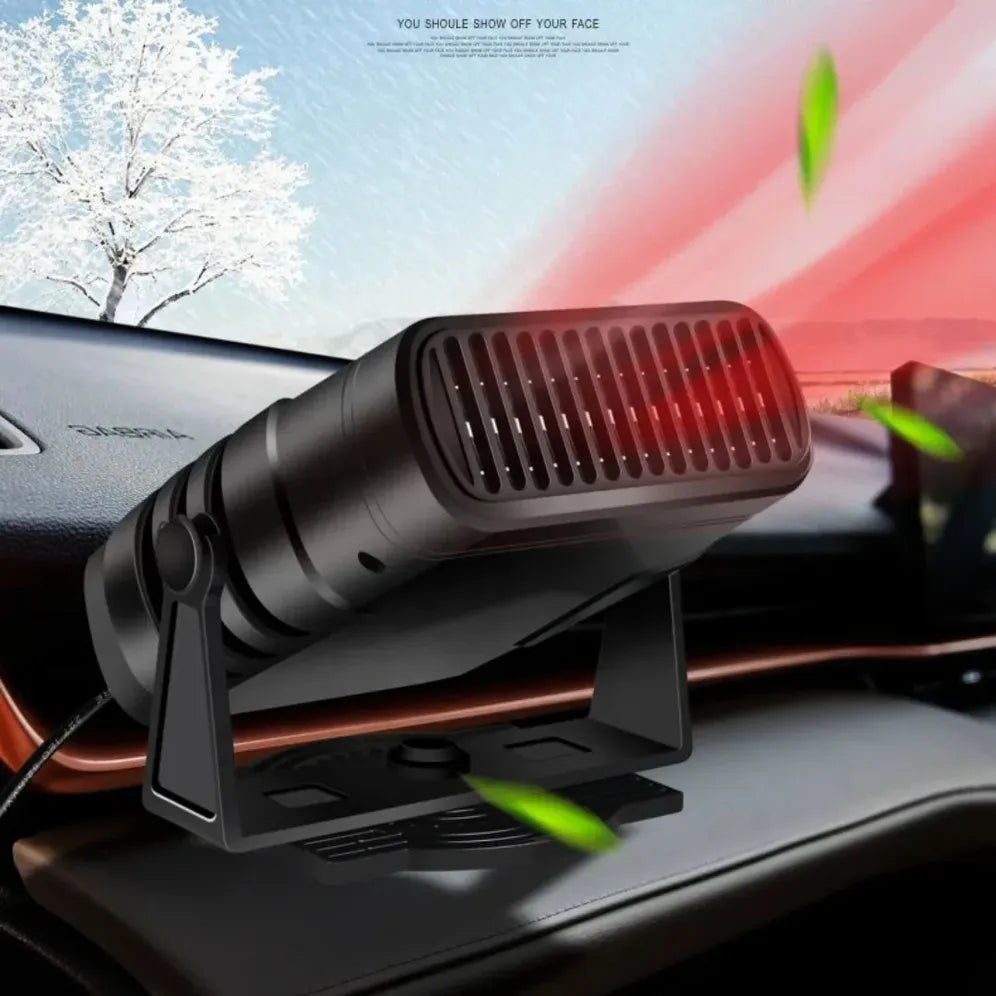 KTX-177491 12V/24V Portable Car Heater Fan for Windshield Defogging and Demisting