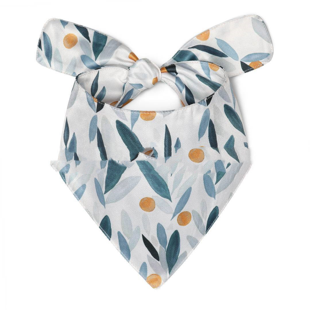 HKM-177619 Summer Pet Scarf with Floral and Cactus Patterns for Dogs - Available in Sizes S, M, L