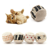 HKM-177747 Interactive Cat Toy Chewing Ball