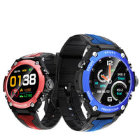 HKM-177811 Bluetooth Music Smartwatch with Heart Rate Monitor and Fitness Tracking - 1.3-inch TFT Display, Multi-Language Support, Step Counting, and Smart Reminders