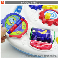 HKM-177939 Musical Learning Activity Table for Babies and Toddlers, Ages 2-7