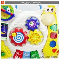 HKM-177939 Musical Learning Activity Table for Babies and Toddlers, Ages 2-7