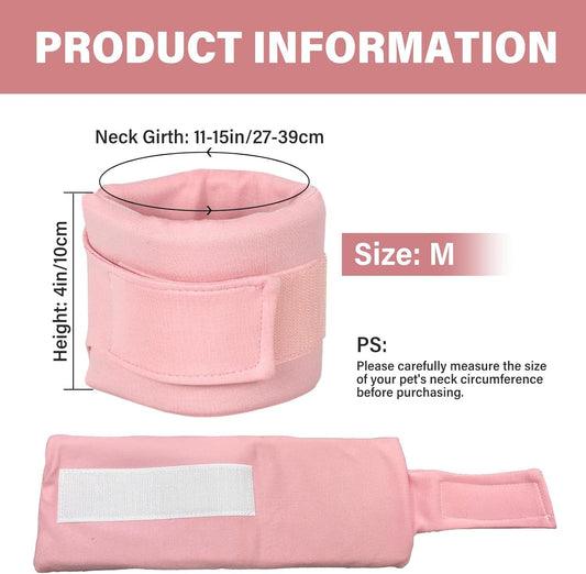 HKM-178003 Cat Cone Collar Neck Brace Cat Dog After Surgery Recover Collar Soft Cat Cone Collar Provide Powerful Support For The Neck