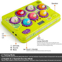 HKM-178259 Interactive Whack-a-Mole Counting Game with 2 Soft Hammers for Kids