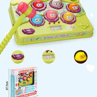 HKM-178259 Interactive Whack-a-Mole Counting Game with 2 Soft Hammers for Kids