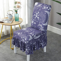 HKM-178515 Universal Stretch Polyester Chair Cover - Modern Simple Design, Various Patterns Available