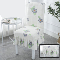 HKM-178515 Universal Stretch Polyester Chair Cover - Modern Simple Design, Various Patterns Available