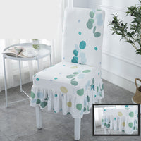 HKM-178515 Universal Stretch Polyester Chair Cover - Modern Simple Design, Various Patterns Available