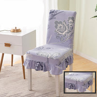 HKM-178515 Universal Stretch Polyester Chair Cover - Modern Simple Design, Various Patterns Available