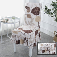 HKM-178515 Universal Stretch Polyester Chair Cover - Modern Simple Design, Various Patterns Available
