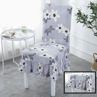 HKM-178515 Universal Stretch Polyester Chair Cover - Modern Simple Design, Various Patterns Available