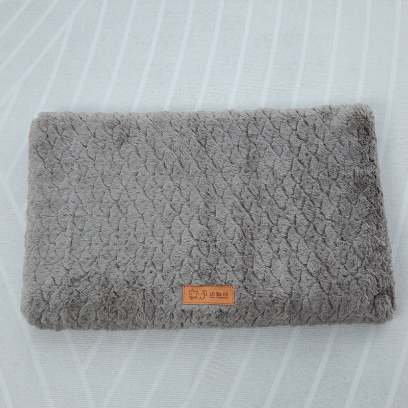 HKM-178835 Winter Piece Pet Bed For Cats And Dogs Warm Plush