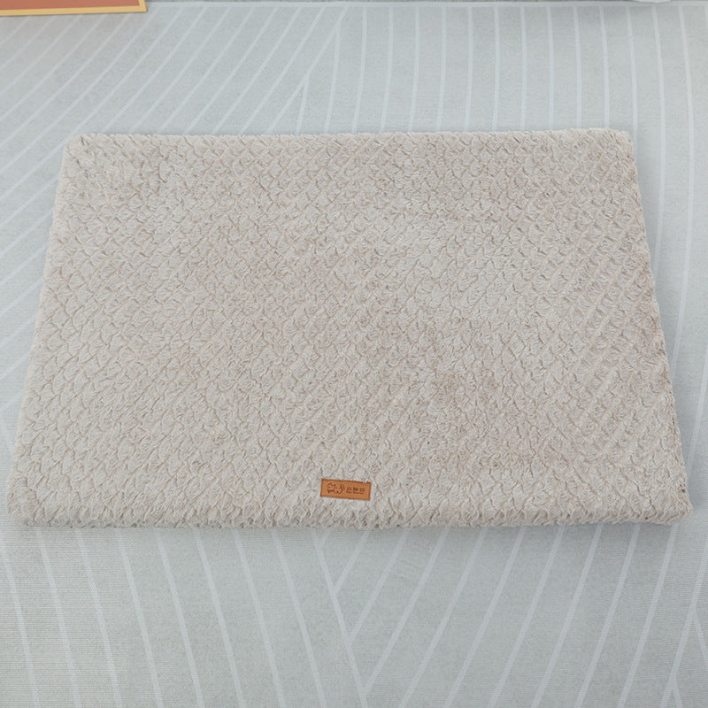 HKM-178835 Winter Piece Pet Bed For Cats And Dogs Warm Plush