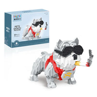 HKM-179027 DIY Cartoon Animal Assembly Toy Set - 3D Building Blocks for Creative Kids Ages 8+