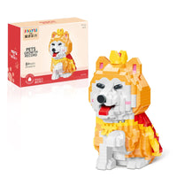HKM-179027 DIY Cartoon Animal Assembly Toy Set - 3D Building Blocks for Creative Kids Ages 8+