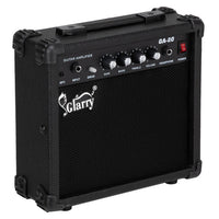 HKM-179155 20W Portable Electric Guitar Amplifier with VOLUME, TREBLE, BASS, and MIDDLE Controls for Easy Sound Adjustment