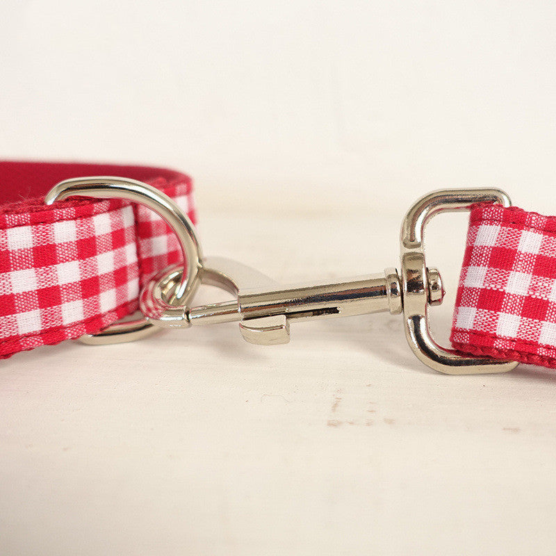 HKM-179155 Pet Collar Bow Tie Set Leash