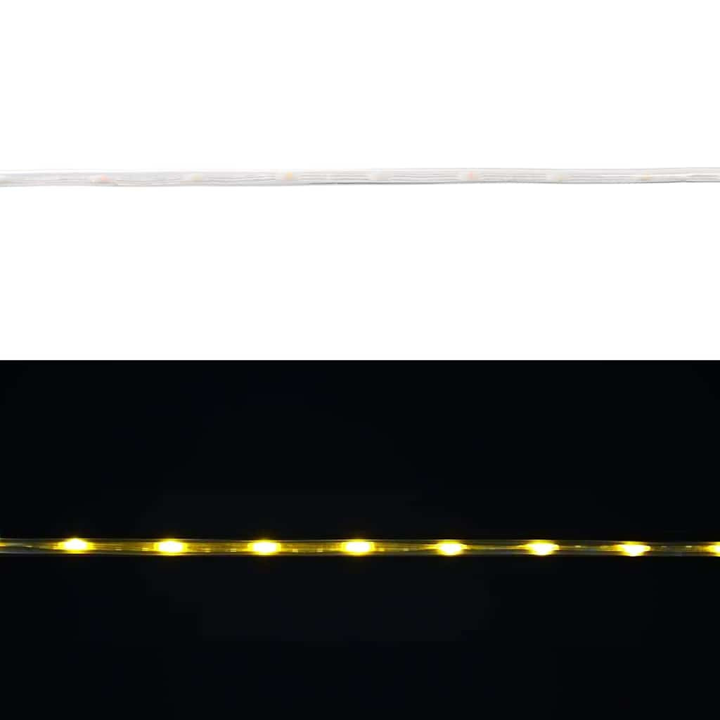 HKM-179411 Warm White 20m LED Light Rope with 480 LEDs - Flexible, Remote Control, Indoor & Outdoor Use