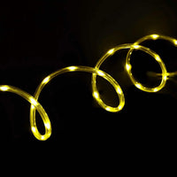 HKM-179411 Warm White 20m LED Light Rope with 480 LEDs - Flexible, Remote Control, Indoor & Outdoor Use