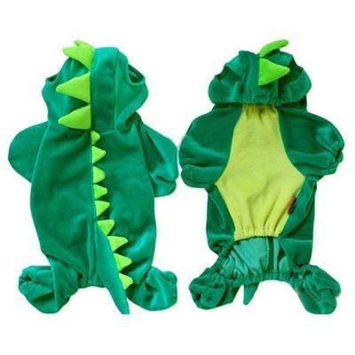 HKM-179475 Dinosaur Costume for Small and Medium Dogs - Pet Halloween Dress Up Outfit