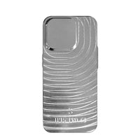 HKM-179539 Aluminium Alloy Phone Case for iPhone - Silver Gray Cartoon & DIY Design