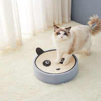 HKM-179603 Large Corrugated Cat Scratch Board & Paper Bowl for Claw Grinding and Sleeping