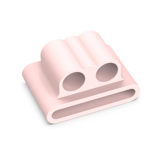 HKM-179667 Silicone Protective Sleeve for Earphones - Simple Solid Color Design