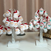 HKM-179731 LED Silver Birch Tree Light Decoration - 45cm with 24 White and Black Lights