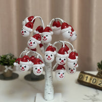 HKM-179731 LED Silver Birch Tree Light Decoration - 45cm with 24 White and Black Lights