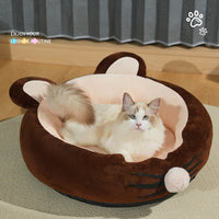 HKM-179731 Lamb Wool Kennel Soft Pad with PP Cotton for Warm and Calming Pet Comfort
