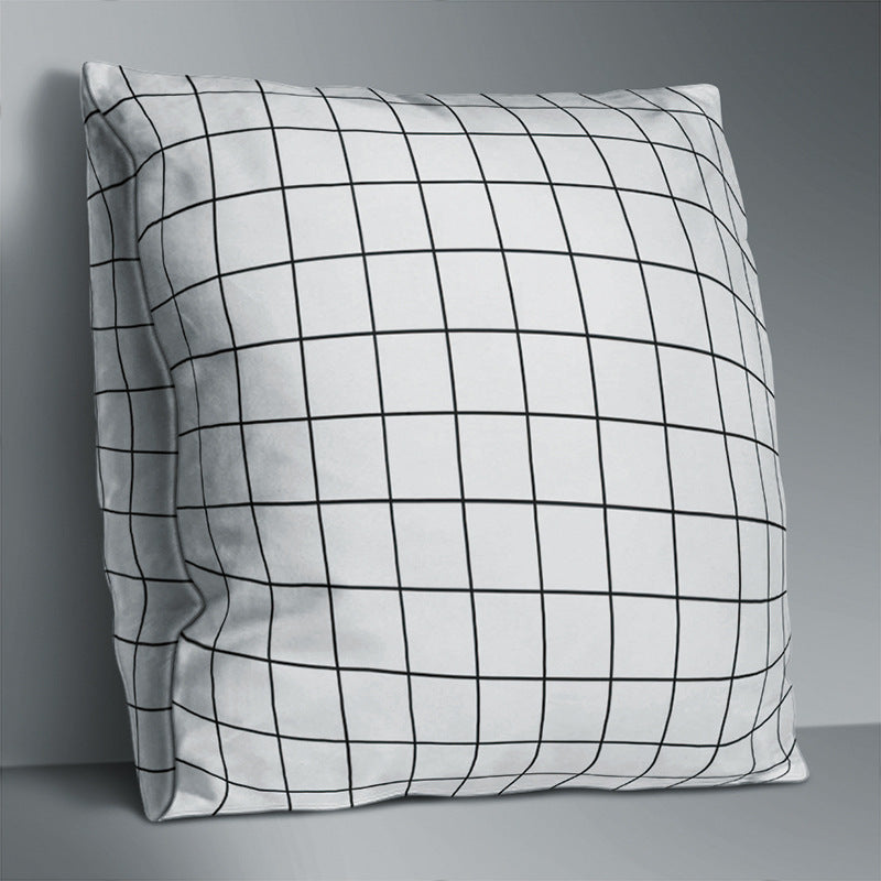 HKM-179731 Modern Simple Pattern Polyester Throw Pillowcase - 45cm