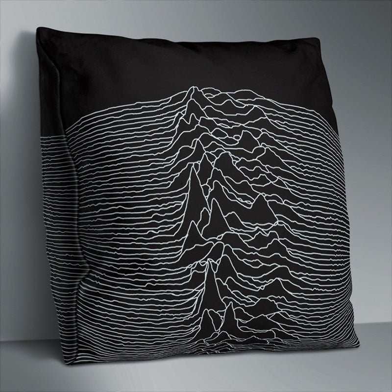 HKM-179731 Modern Simple Pattern Polyester Throw Pillowcase - 45cm